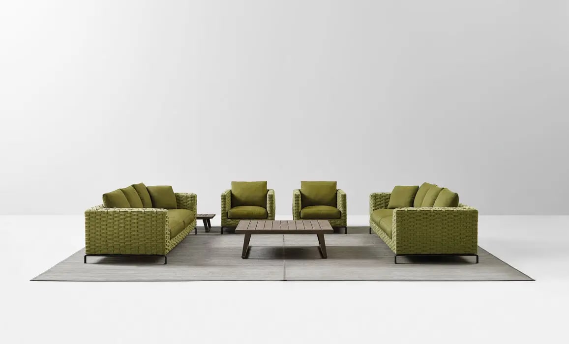 B&B Italia Уличное кресло Ray Outdoor Fabric от B&B Italia — в интерьере