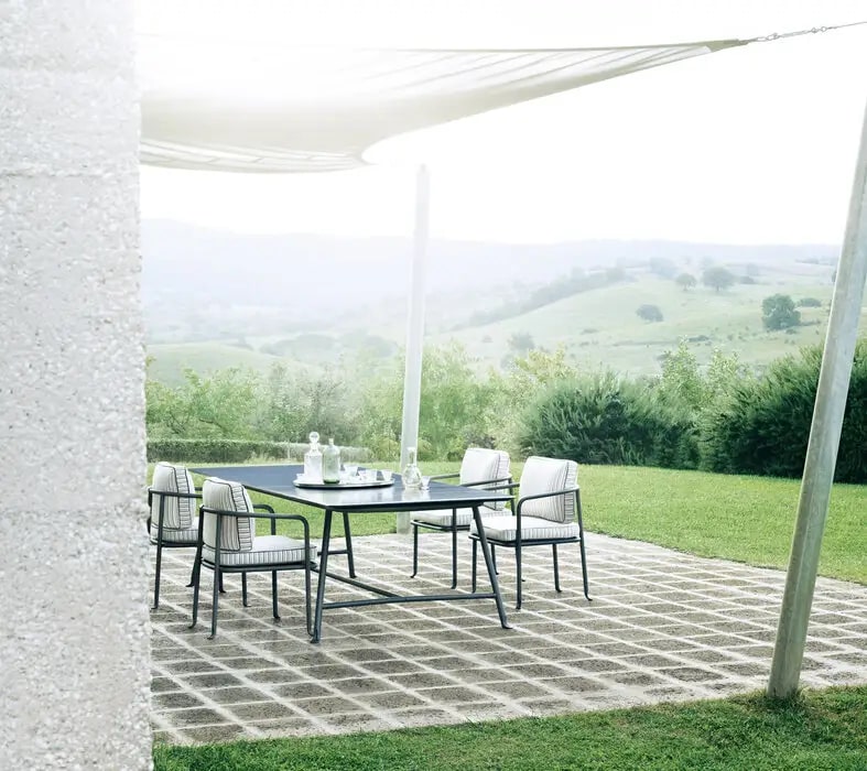 B&B Italia Уличный стул Borea от B&B Italia — в интерьере