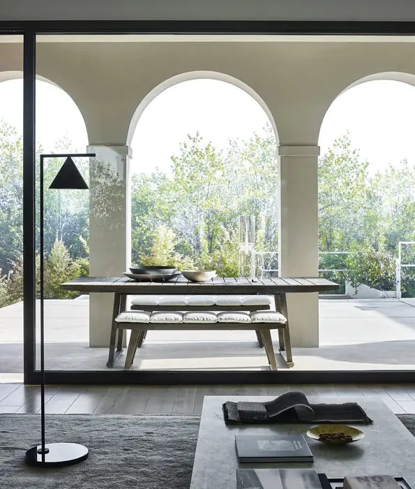 B&B Italia Банкетка Gio от B&B Italia — в интерьере