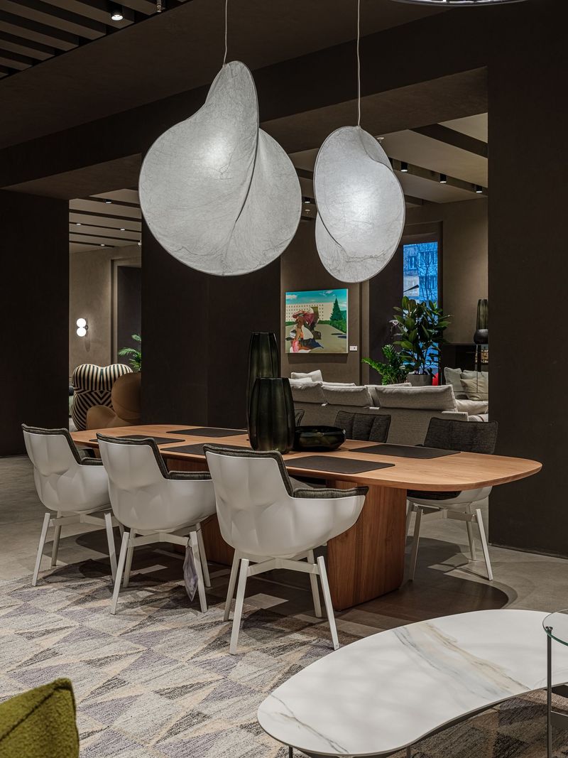 Flos Подвесной светильник Overlap 2 White от Flos — в интерьере