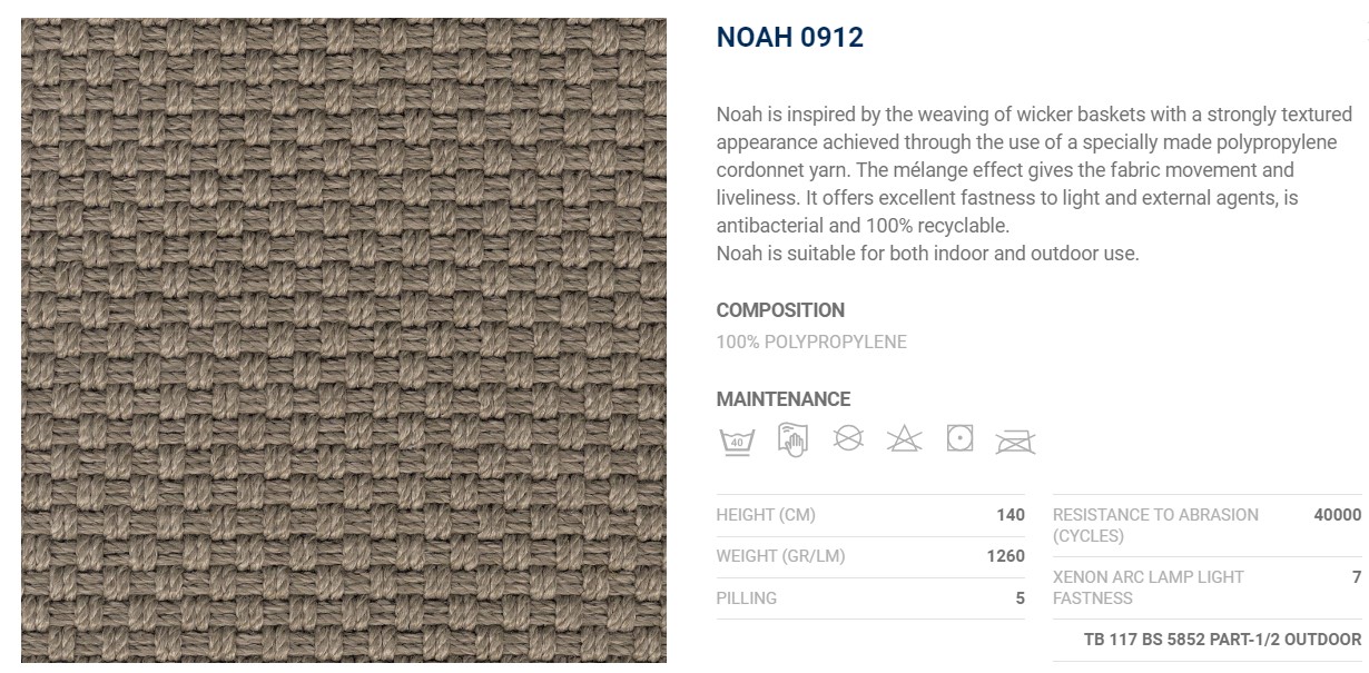 Flou Уличное кресло Gaudi Iroko / Noah 0912 от Flou