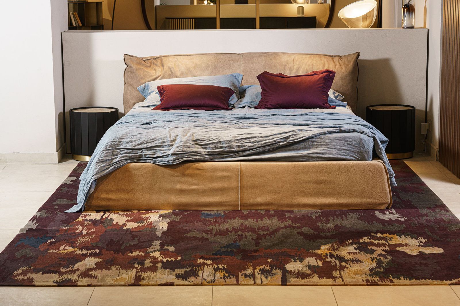 Baxter Кровать Paris Slim 160 Bo.Hemian Savana от Baxter — в интерьере