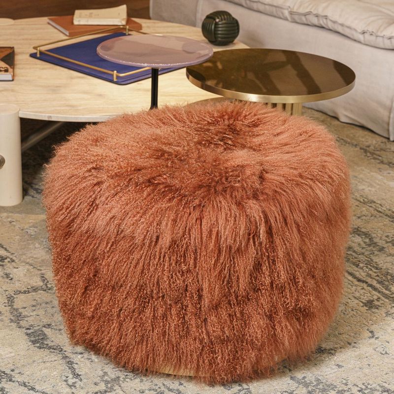 Baxter Пуф Anais Oval Kashmir Cuir от Baxter — в интерьере