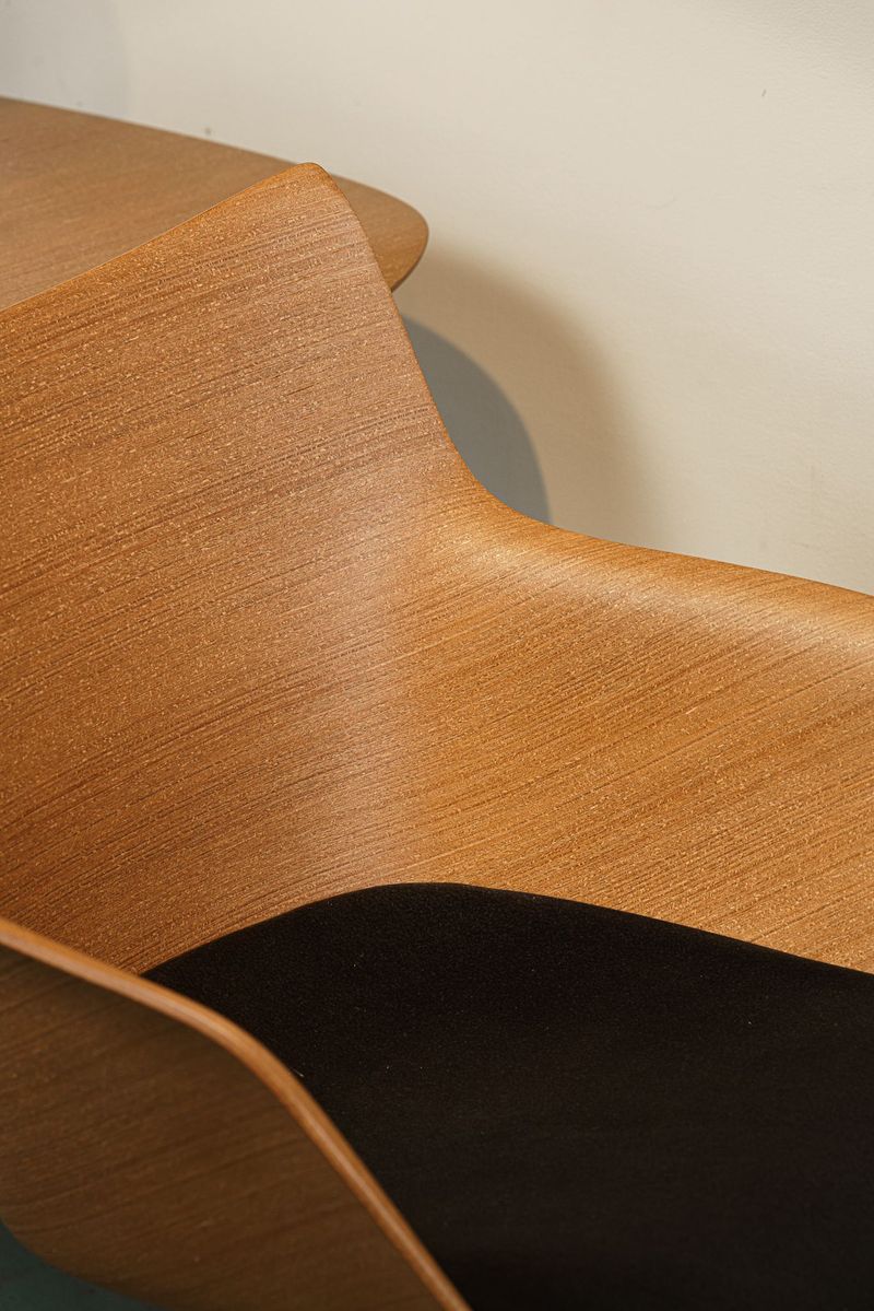 Kartell Кресло рабочее на колесах Earl of Wood от Kartell