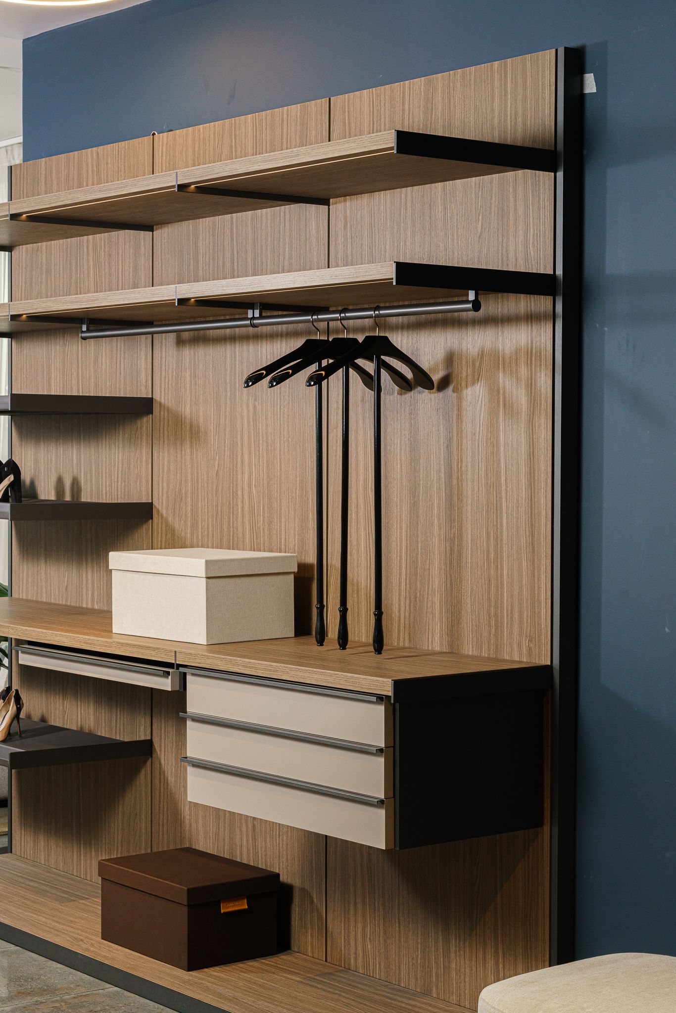 Molteni&C Гардеробная Master Dressing от Molteni & C — в интерьере