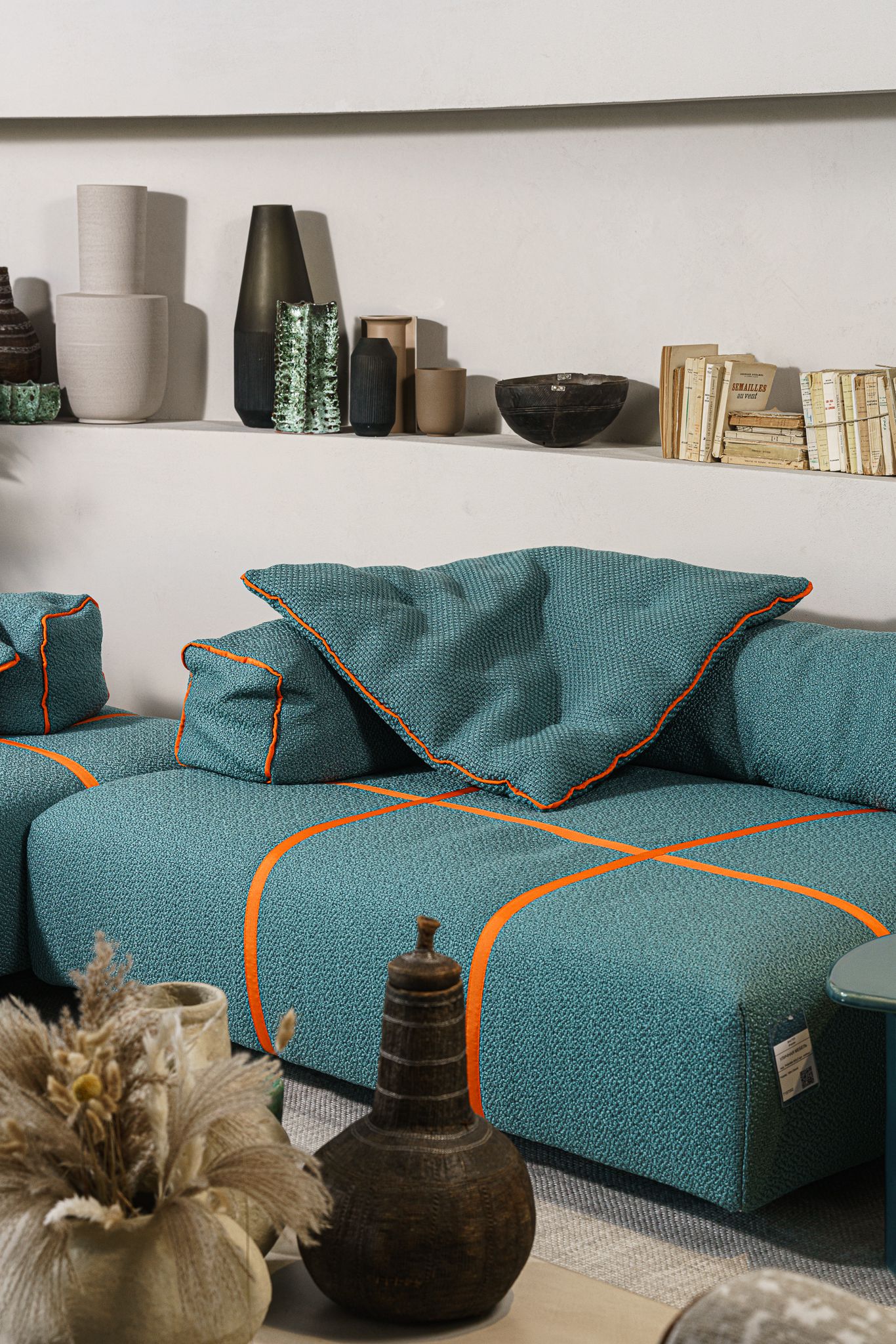 Baxter Уличная пуф-лежанка Panama Bold Outdoor 162*130 от Baxter — в интерьере