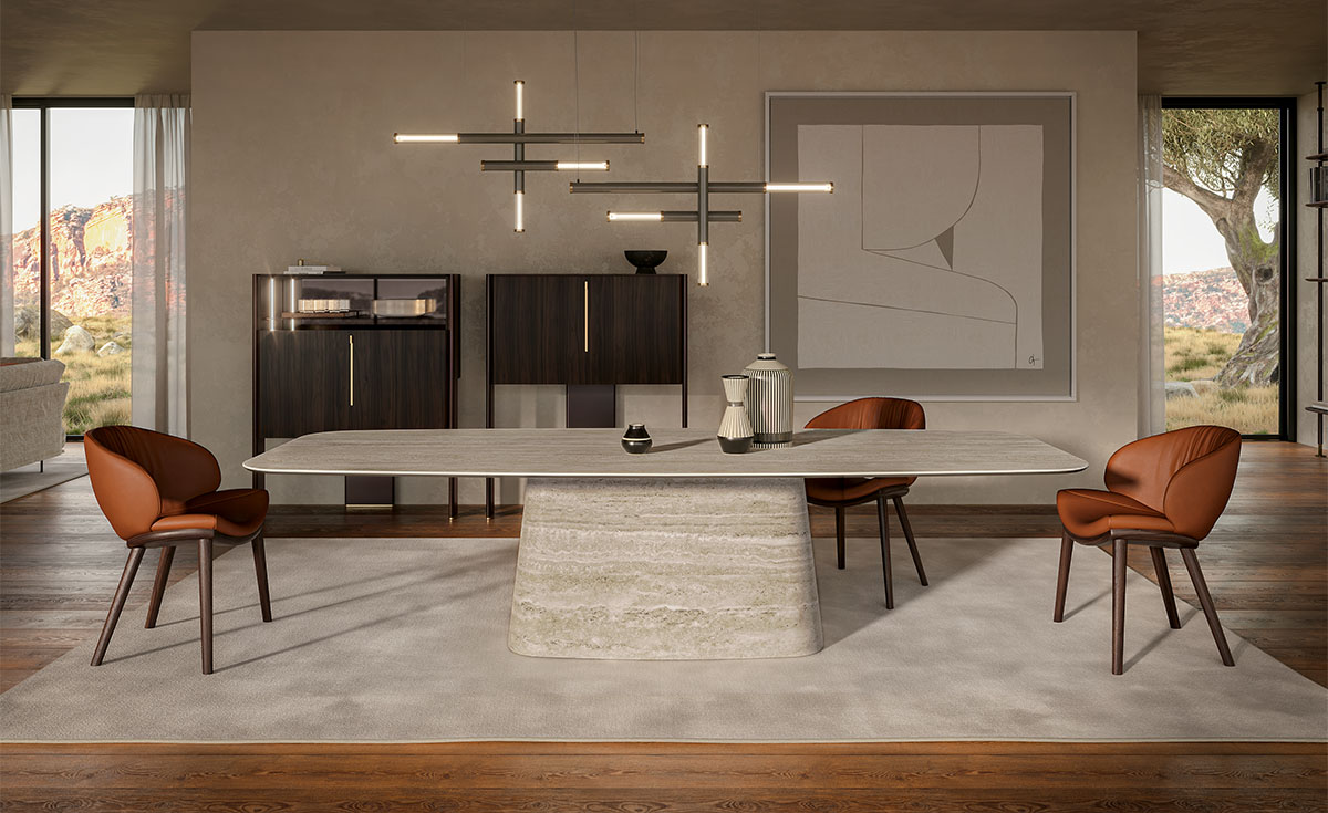 Cattelan Italia Стол Napoleon Keramik от Cattelan Italia — в интерьере