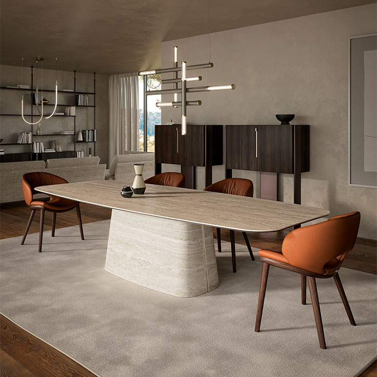 Cattelan Italia Стол Napoleon Keramik от Cattelan Italia — в интерьере