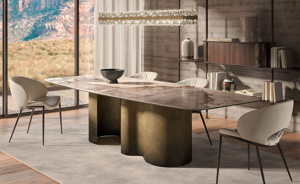 Cattelan Italia Стол Papel Keramik от Cattelan Italia — в интерьере