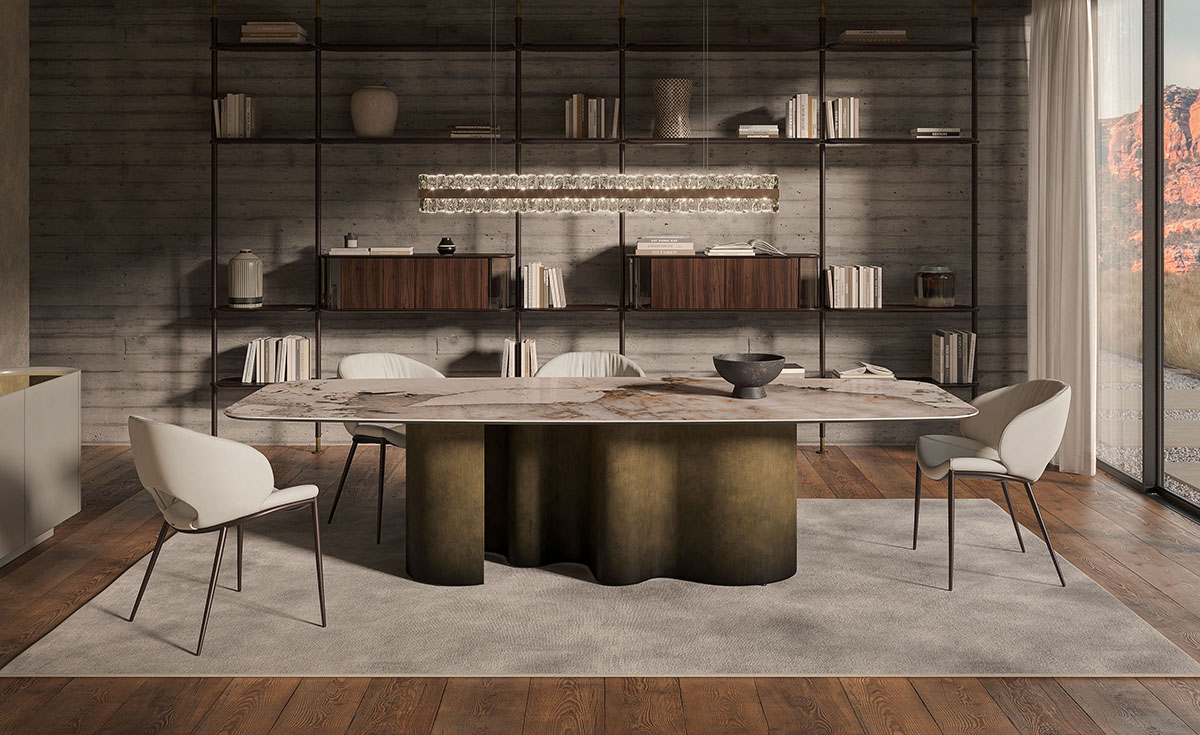 Cattelan Italia Стол Papel Keramik от Cattelan Italia — в интерьере