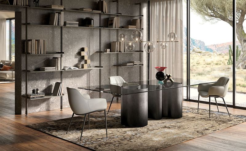 Cattelan Italia Стол Papel Glass от Cattelan Italia — в интерьере
