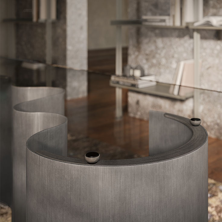 Cattelan Italia Стол Papel Glass от Cattelan Italia — в интерьере