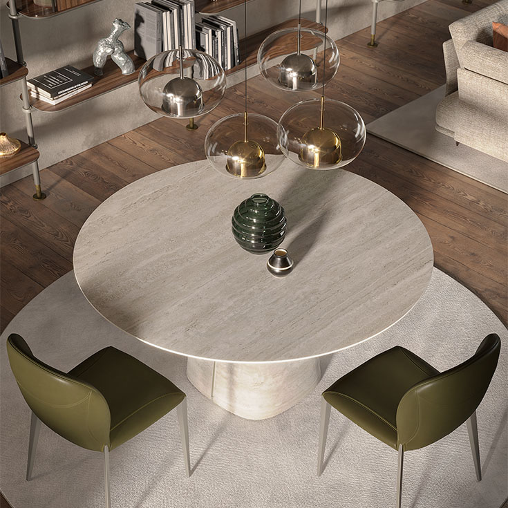Cattelan Italia Стол Rado Ker-Wood Round от Cattelan Italia — в интерьере
