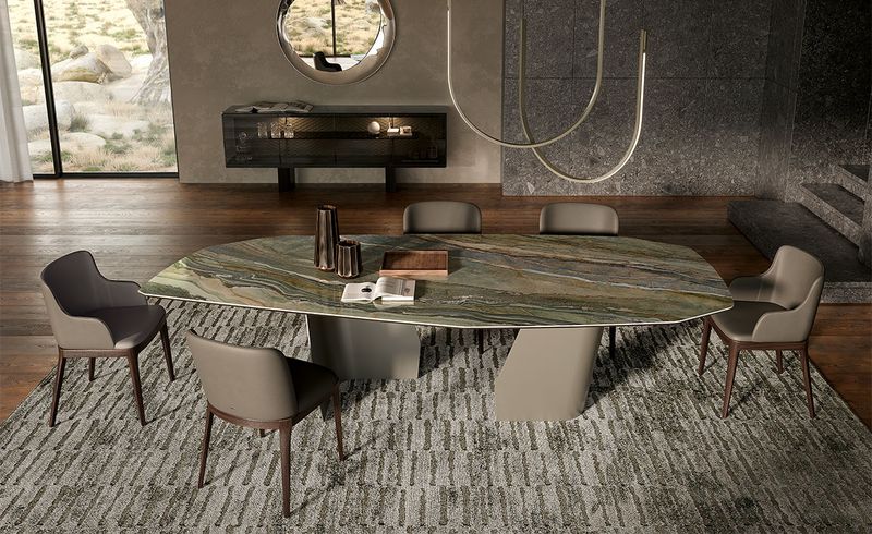 Cattelan Italia Стол Senator Keramik от Cattelan Italia — в интерьере