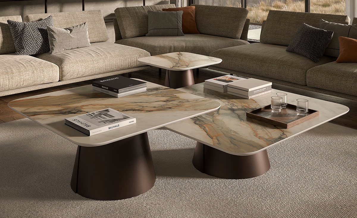 Cattelan Italia Журнальный столик Albert Keramik S от Cattelan Italia — в интерьере