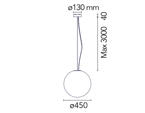 Flos Подвесной светильник My Sphere от Flos