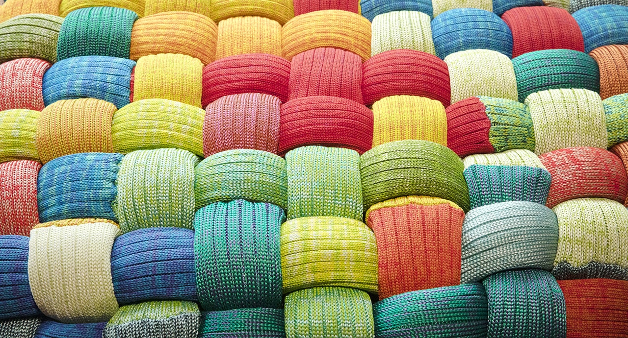 Paola Lenti Банкетка Tobit от Paola Lenti — в интерьере