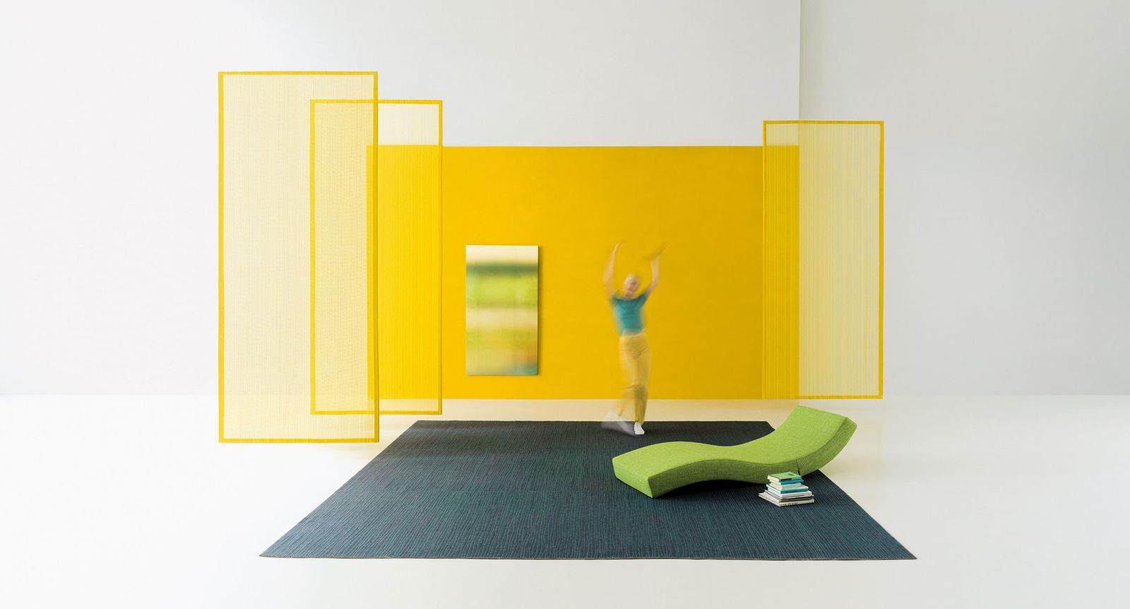 Paola Lenti Ковер Tatami от Paola Lenti — в интерьере