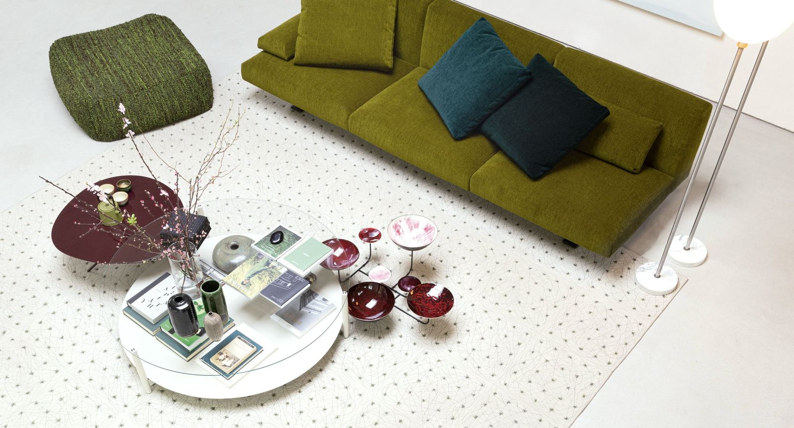 Paola Lenti Ковер Starways от Paola Lenti — в интерьере