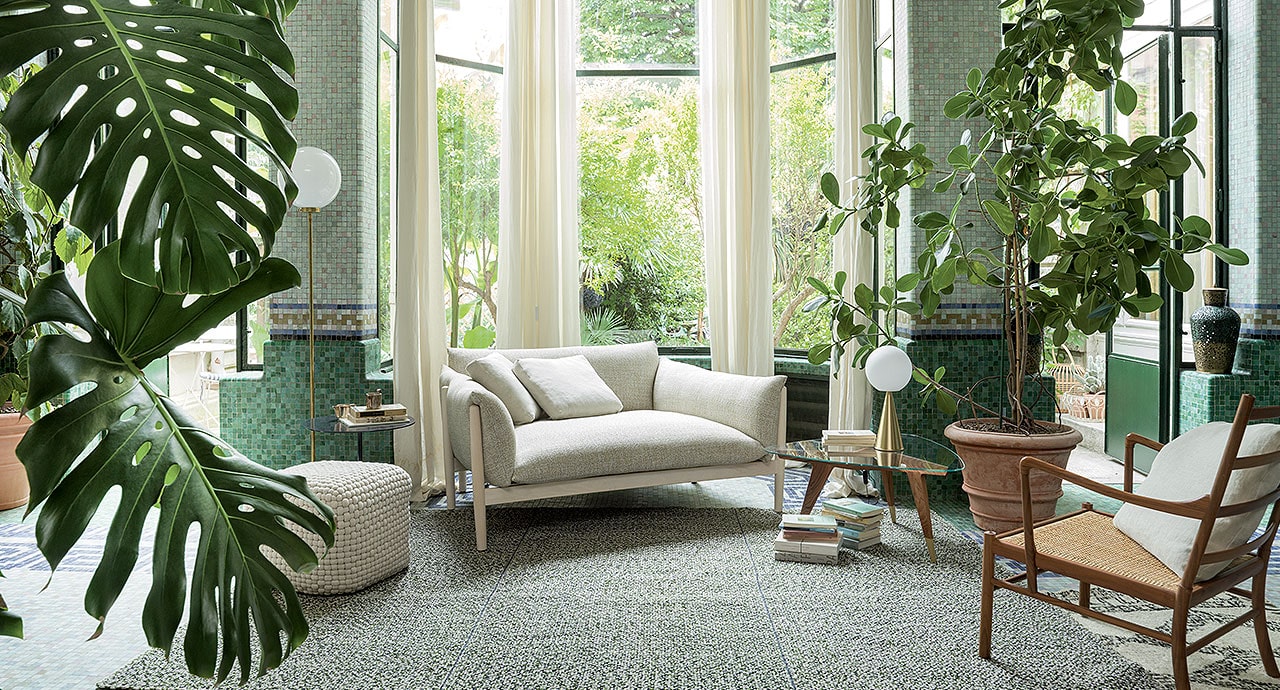 Paola Lenti Ковер Tweed от Paola Lenti — в интерьере