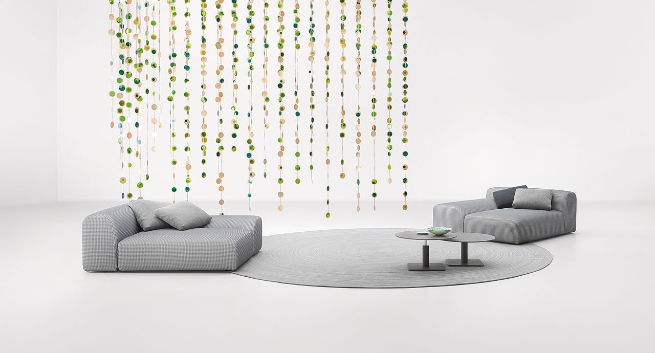 Paola Lenti Ковер Tweed от Paola Lenti — в интерьере