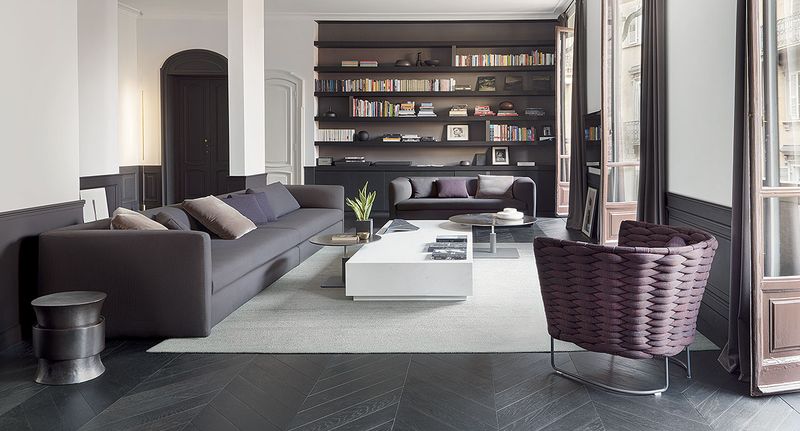 Paola Lenti Ковер Wind Low от Paola Lenti — в интерьере