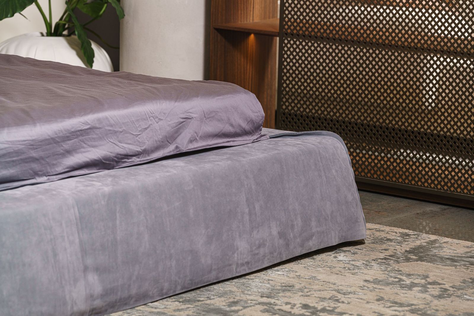 Baxter Кровать Paris 200 Kashmir Saphir от Baxter — в интерьере