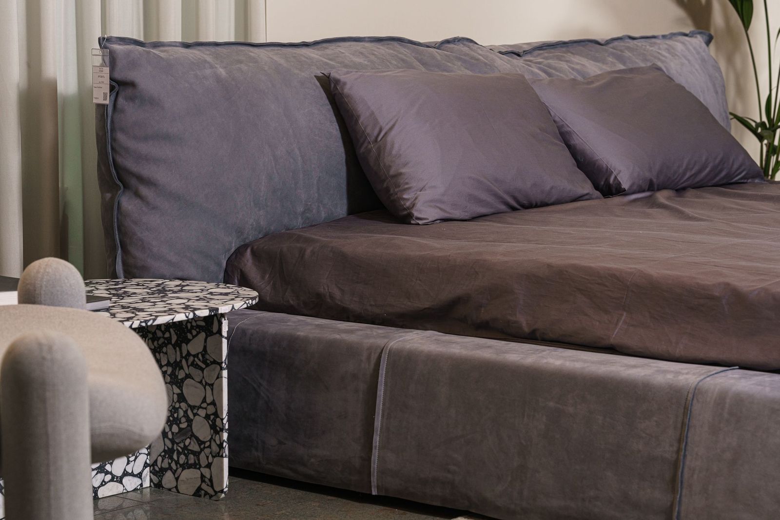 Baxter Кровать Paris 200 Kashmir Saphir от Baxter — в интерьере