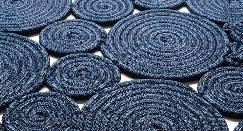 Paola Lenti Ковер Spin Off от Paola Lenti — в интерьере