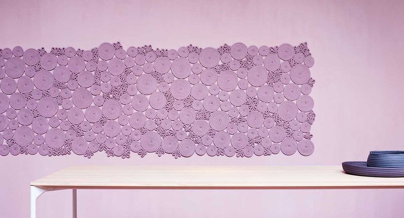 Paola Lenti Ковер Spin Off от Paola Lenti — в интерьере