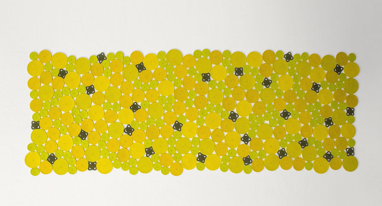 Paola Lenti Ковер Spin Off от Paola Lenti — в интерьере