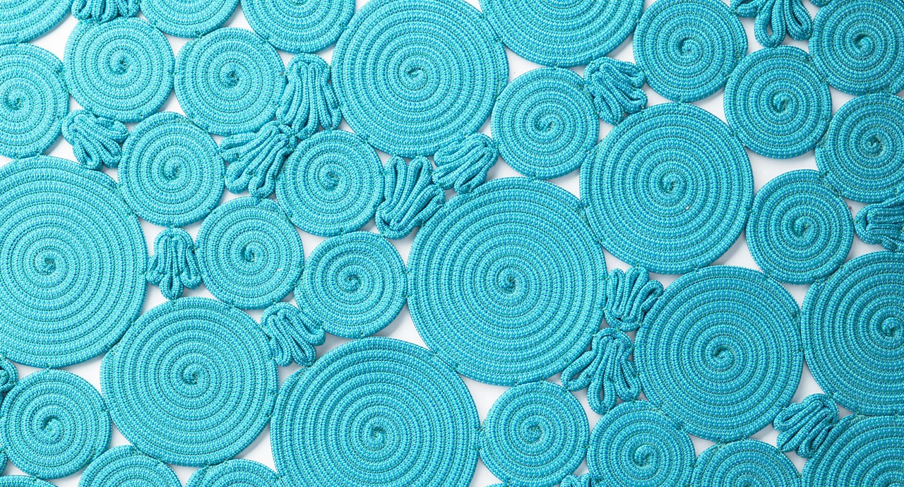 Paola Lenti Ковер Spin Off от Paola Lenti — в интерьере