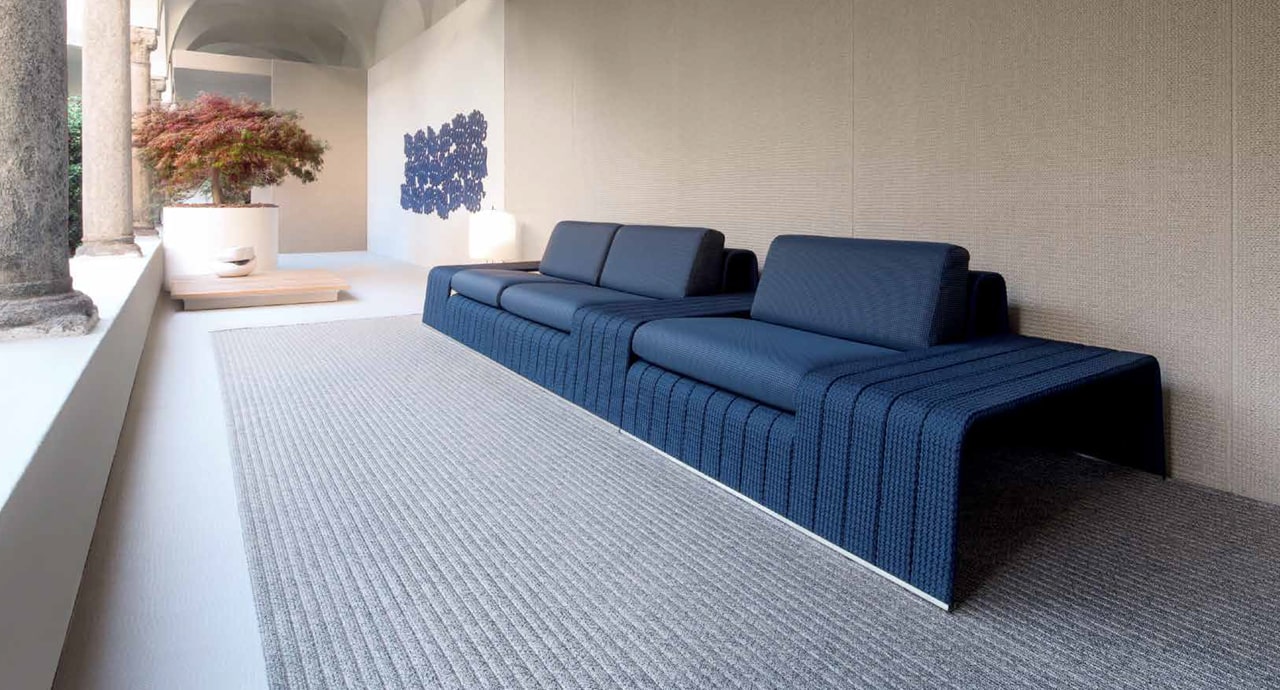 Paola Lenti Ковер Samo от Paola Lenti — в интерьере
