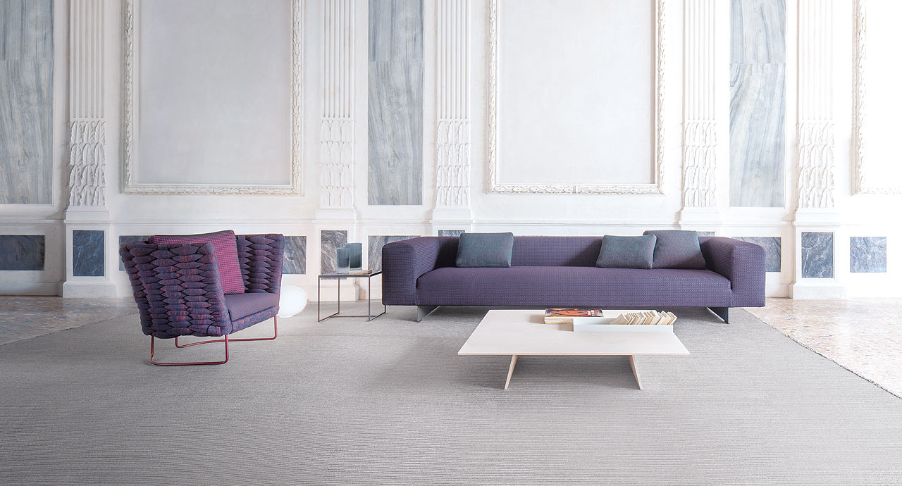 Paola Lenti Ковер Samo от Paola Lenti — в интерьере