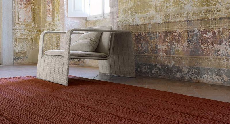 Paola Lenti Ковер Sahara от Paola Lenti — в интерьере