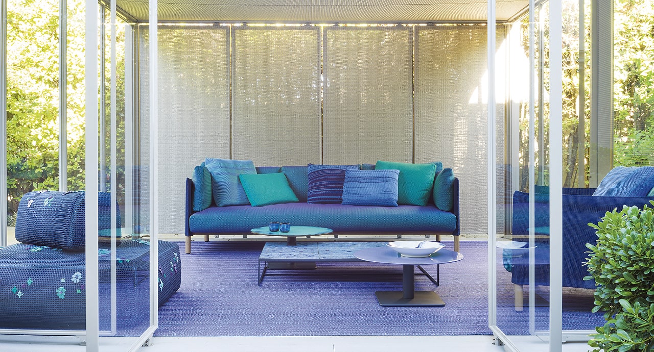 Paola Lenti Ковер Ray от Paola Lenti — в интерьере