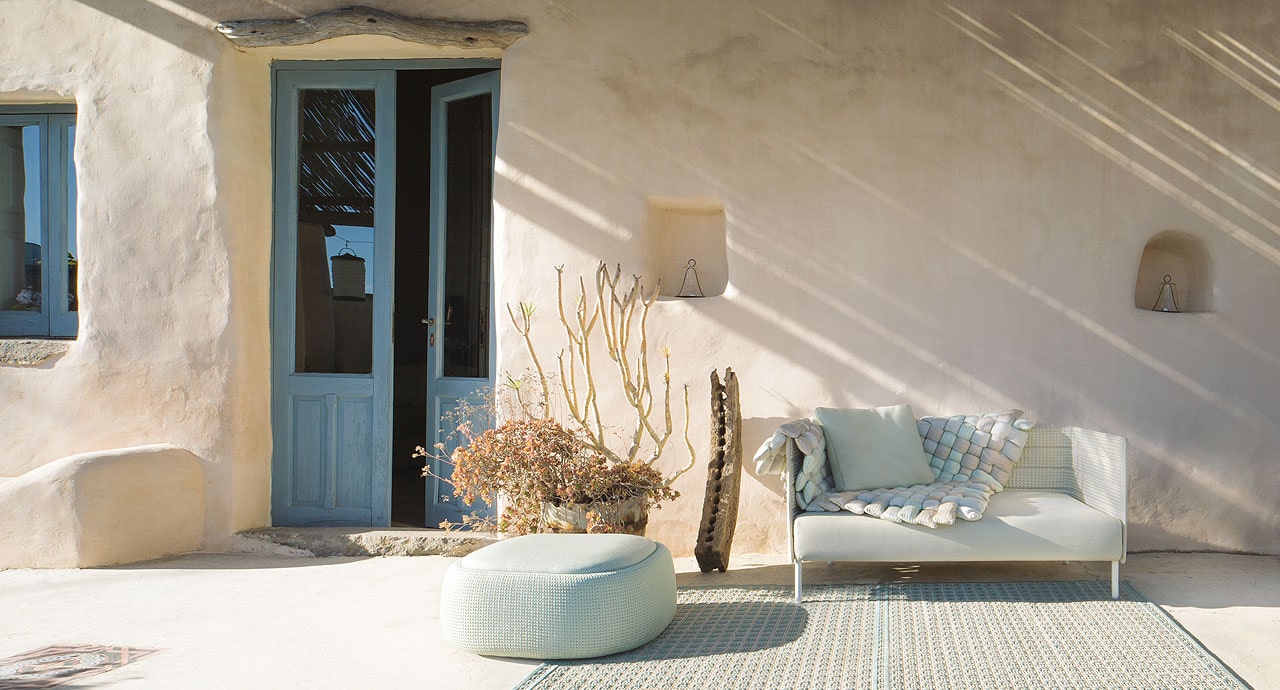 Paola Lenti Ковер Orto от Paola Lenti — в интерьере