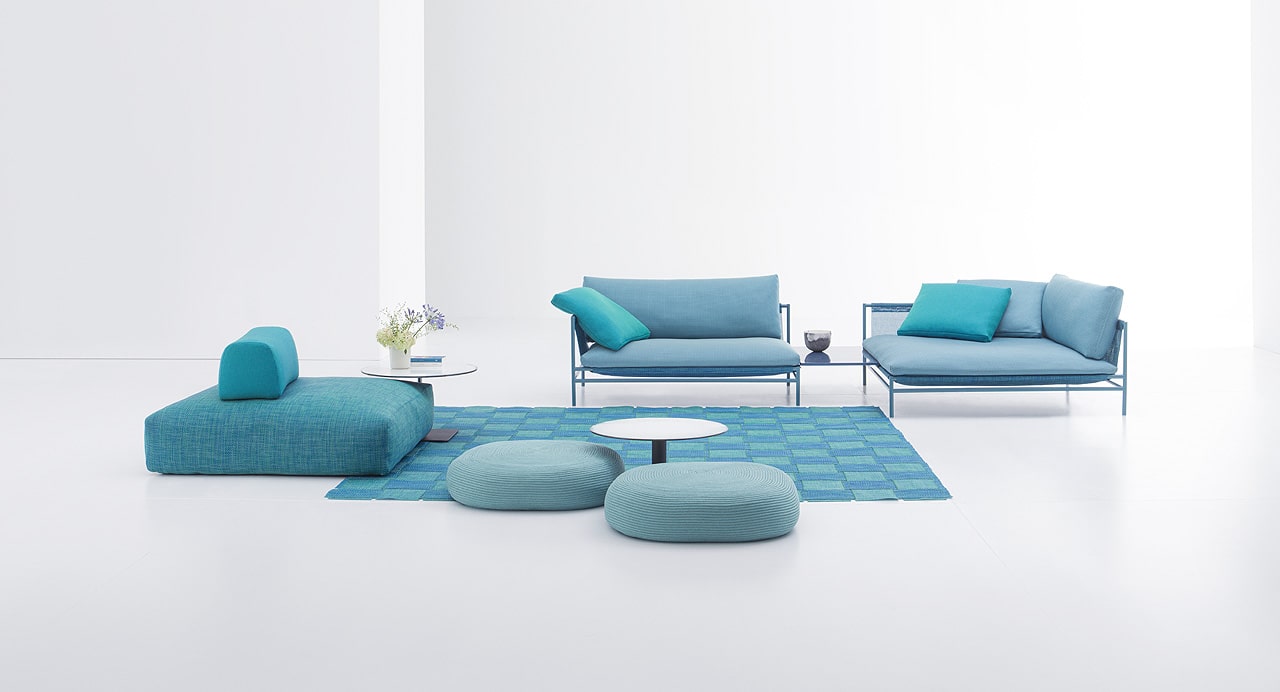 Paola Lenti Ковер Net 20 от Paola Lenti — в интерьере