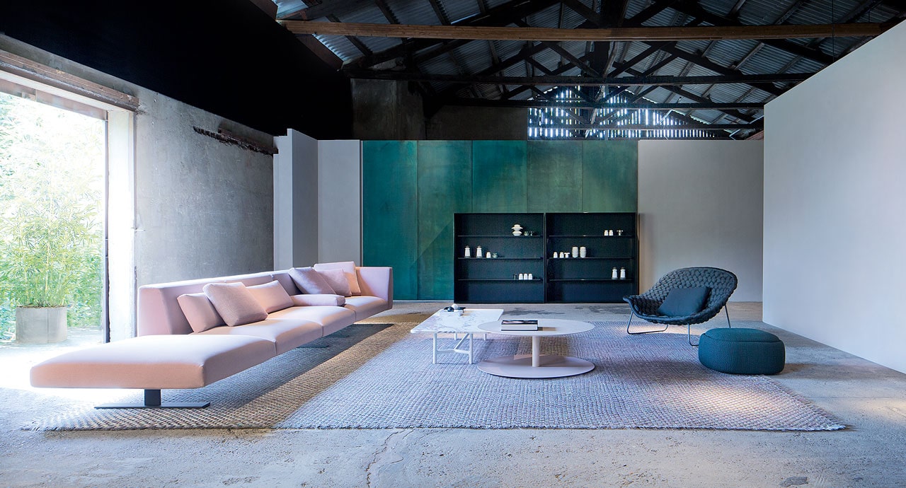 Paola Lenti Ковер Jali от Paola Lenti — в интерьере