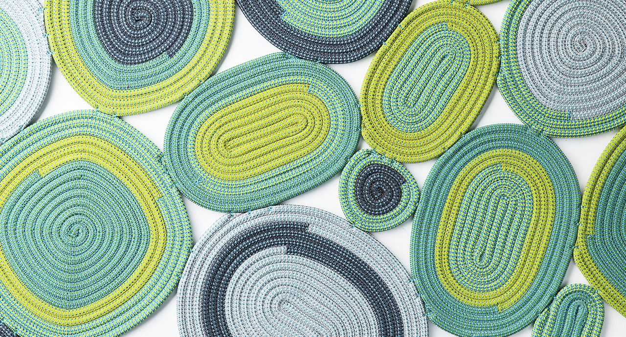 Paola Lenti Ковер Ellissi от Paola Lenti — в интерьере