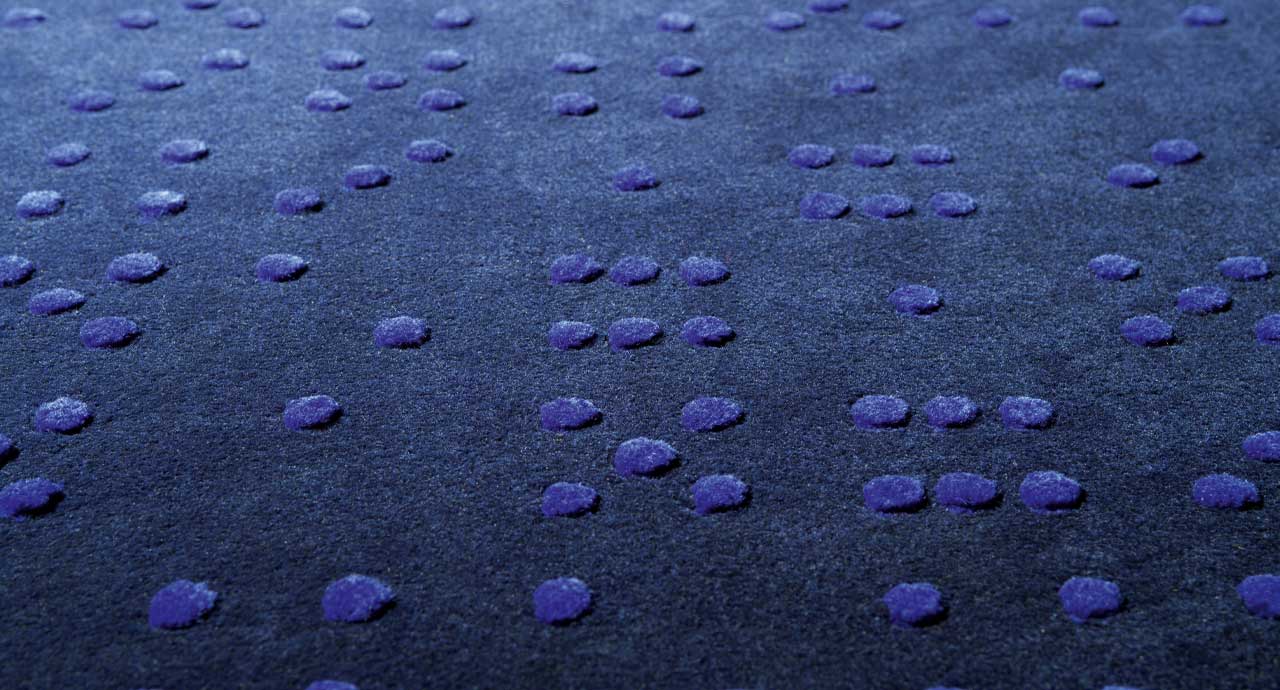 Paola Lenti Ковер Dice play от Paola Lenti — в интерьере