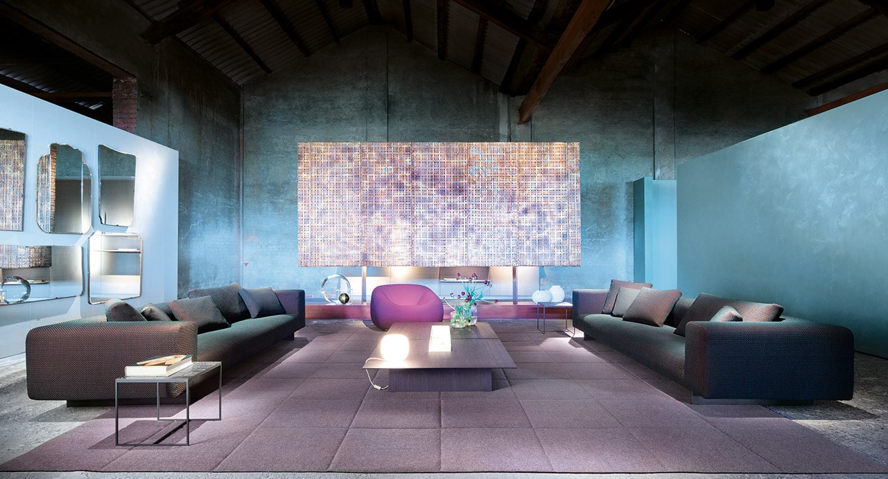 Paola Lenti Стеновые панели Tela от Paola Lenti — в интерьере