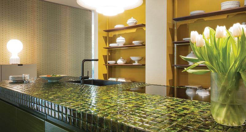 Paola Lenti Стеновое покрытие Sciara от Paola Lenti — в интерьере