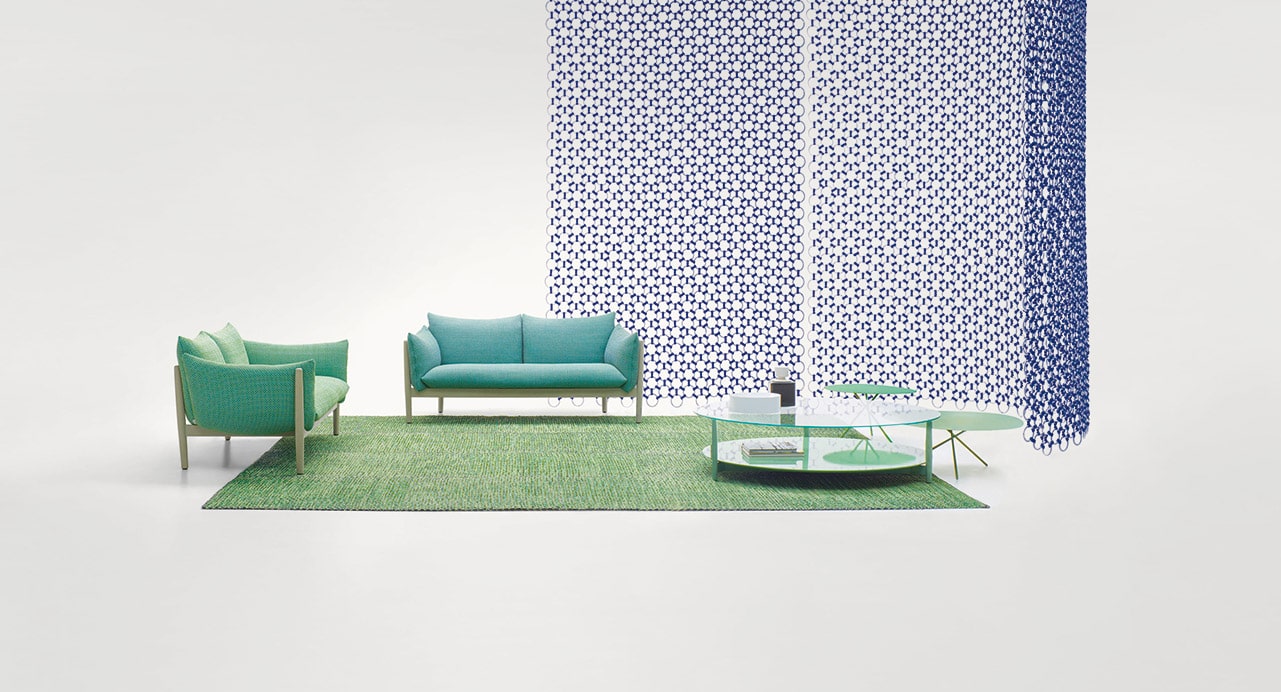 Paola Lenti Ширма Mandala от Paola Lenti — в интерьере
