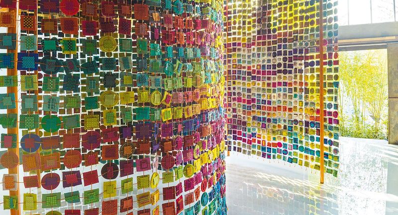 Paola Lenti Ширма Couture от Paola Lenti — в интерьере