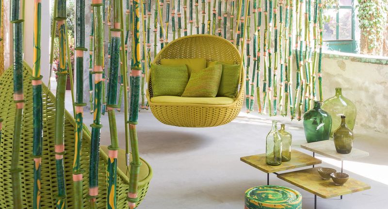Paola Lenti Декоративные подвесы Bambou от Paola Lenti