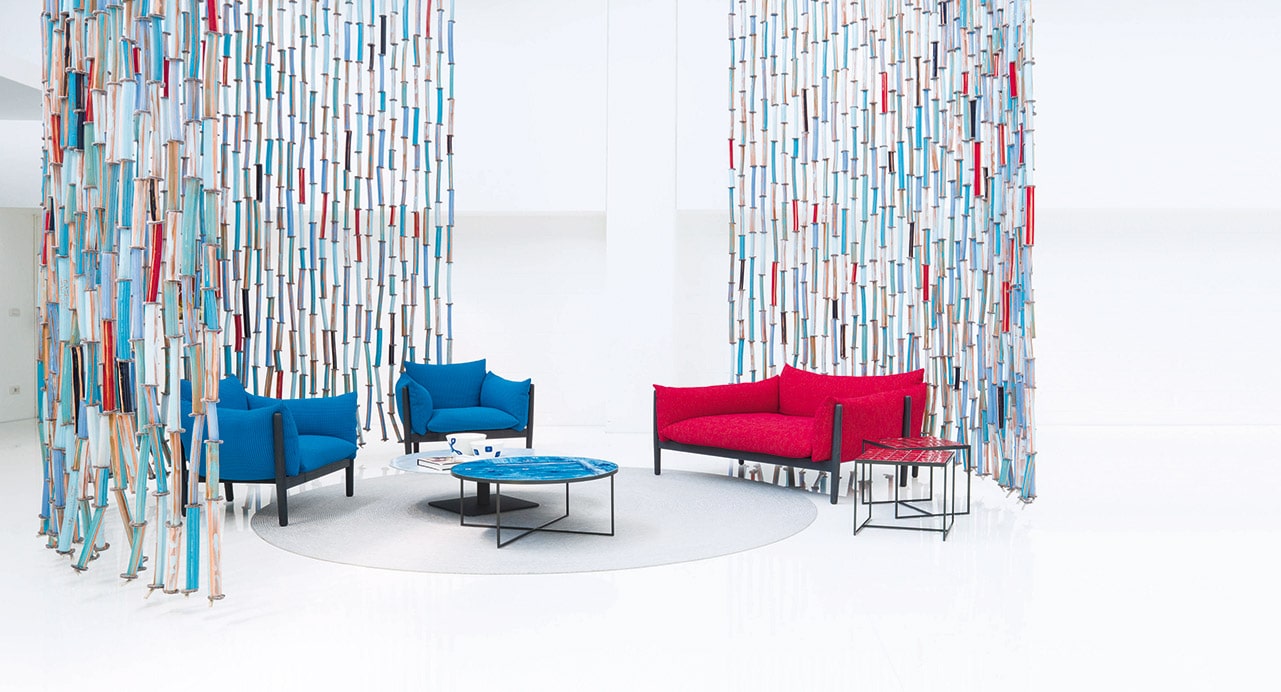 Paola Lenti Декоративные подвесы Bambou от Paola Lenti — в интерьере