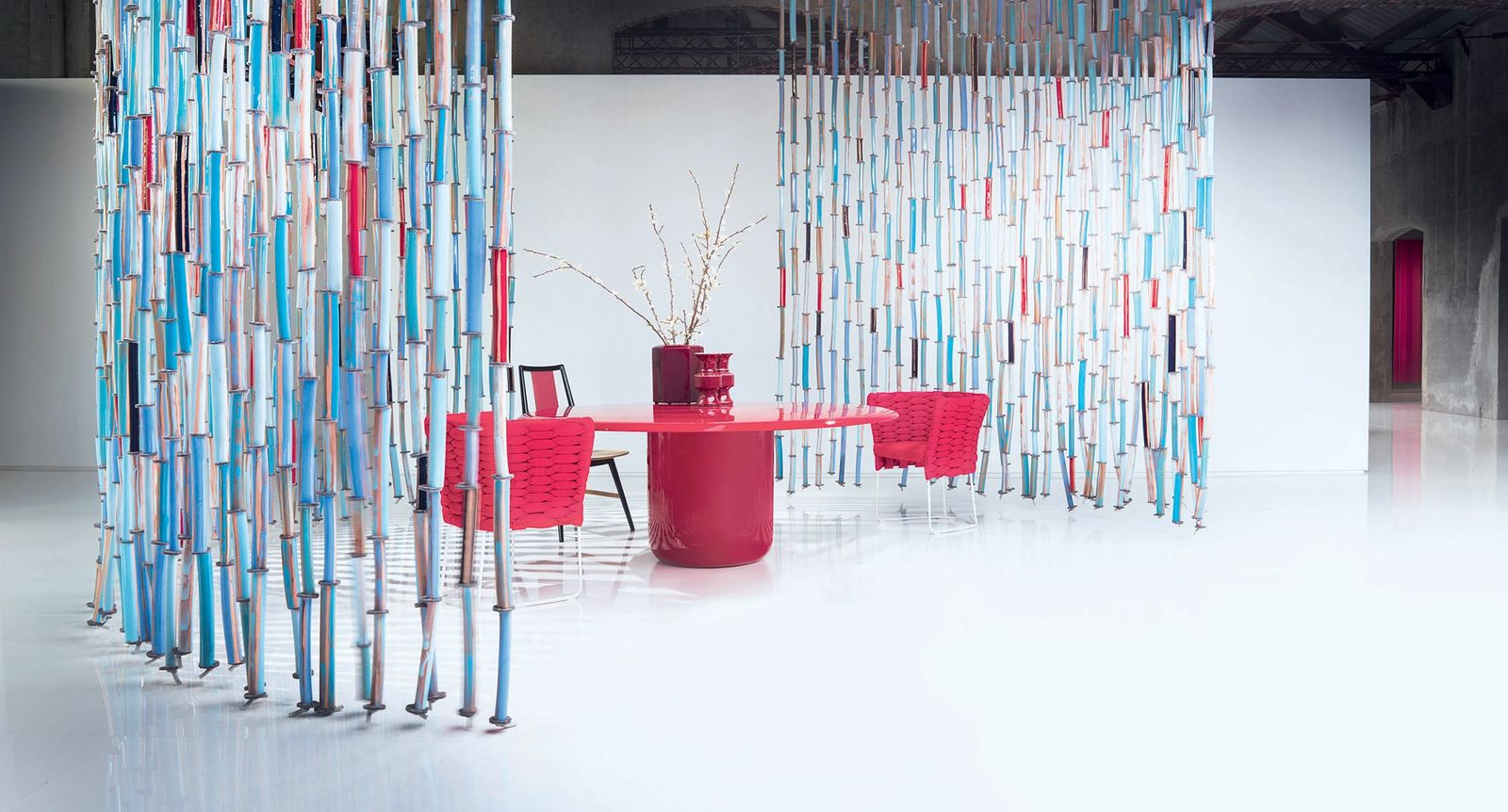 Paola Lenti Декоративные подвесы Bambou от Paola Lenti — в интерьере