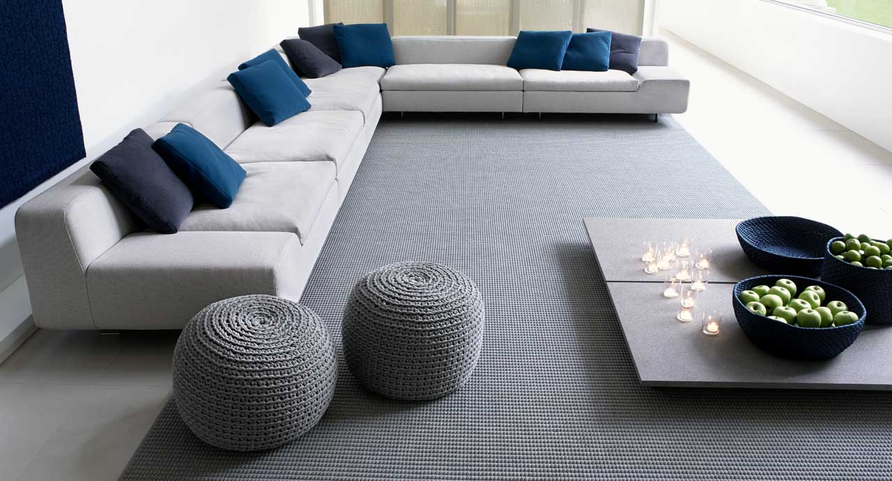 Paola Lenti Пуф Picot от Paola Lenti — в интерьере