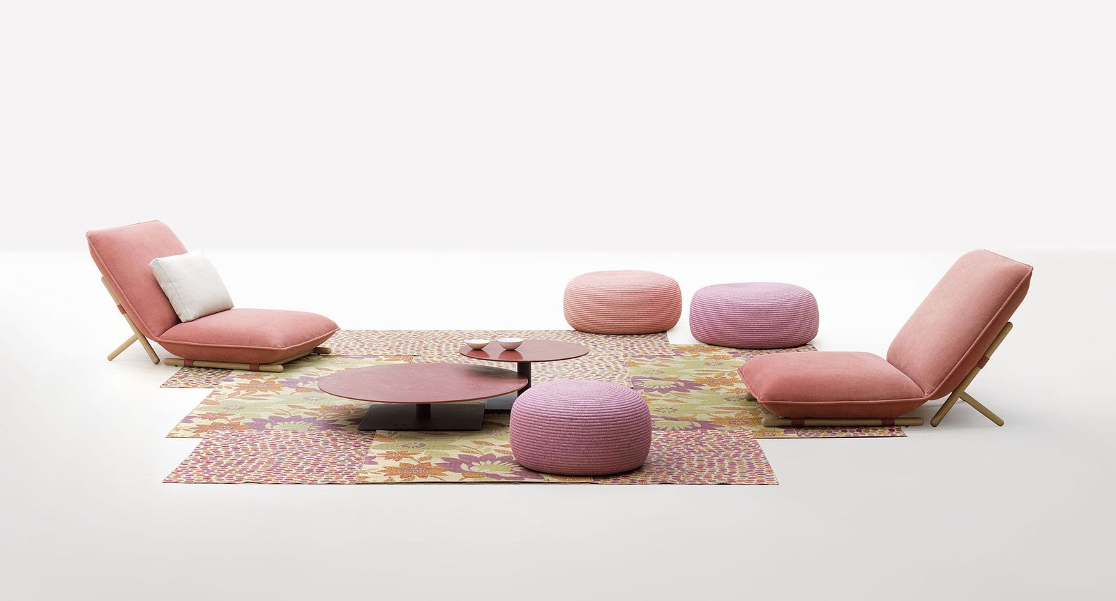 Paola Lenti Пуф Otto от Paola Lenti — в интерьере
